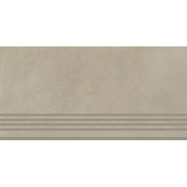Ступенька с прямыми краями Kerama Marazzi Тоди 29.5x59.5 см керамогранит цвет бежевый