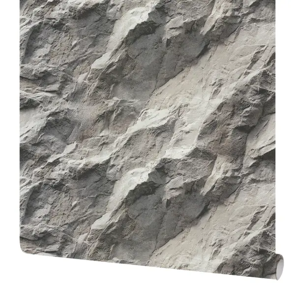 Обои флизелиновые Walldecor Exclusive Рускеала графитовые 1.06 м 75336-48