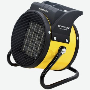 SONNEN Тепловая пушка электрическая THG-3000R, цвет: Желтый, 1 шт