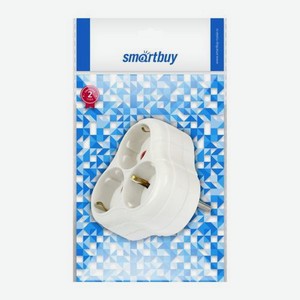 Тройник Smartbuy с заземлением 16А