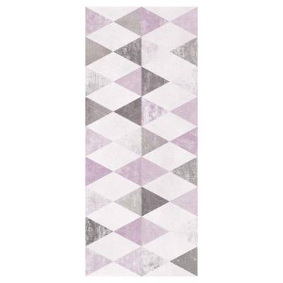 плитка настенная Global Tile Viola Ромбы 60х25 см сиреневая 569356
