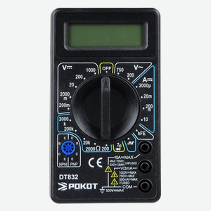 РОКОТ Мультиметр цифровой DT-832