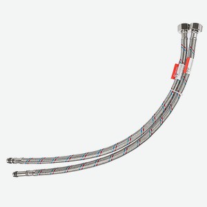 FRESSO Подводка гибкая для смесителя Г1/2 , М10, 50см, 2шт