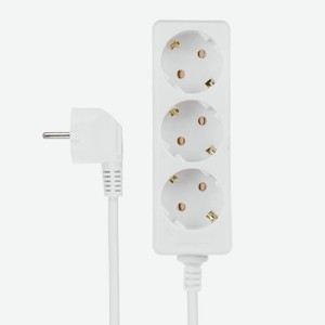 Удлинитель 3 гнезда 10м BY, с зазем 16А, 3500Вт