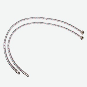 FRESSO Подводка гибкая для смесителя Г1/2 , М10, 100см, 2шт