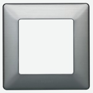 Рамка Legrand Valena LIFE Сталь 1-пост. (754151)