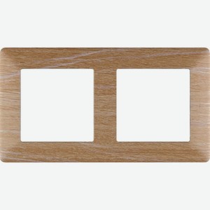 Рамка Legrand Valena LIFE Светлое дерево 2-пост. (754182)