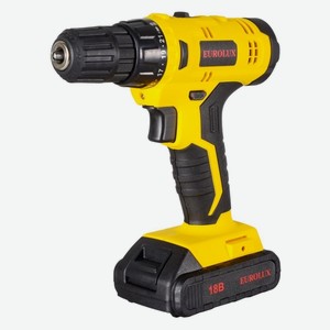 Шуруповерт аккумуляторный Eurolux ДА-18/2Li