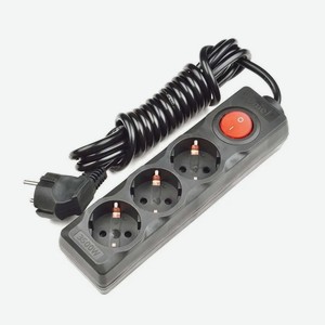 Удлинитель Uniel S-GCD3-3B Black