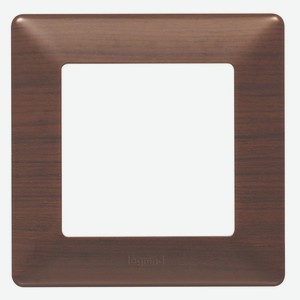 Рамка Legrand Valena LIFE Темное дерево 1-пост. (754171)