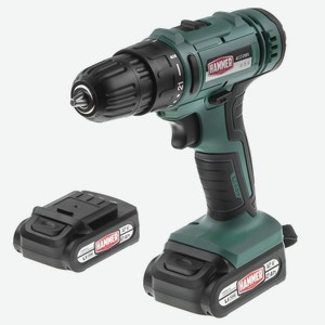 Аккум.дрель Hammer ACD12BS 12В 2x2Ач 10мм 0-350/0-1350об/мин 32Нм в кейсе быстр зарядка