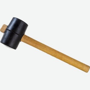 121042 Киянка Ultima, деревянная рукоятка, 450 г, черная резина (1 уп-12 шт,1 кор-36 шт)