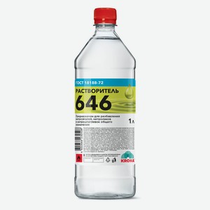 Растворитель 646 ГОСТ KRONA 1л