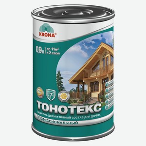 Тонотекс КРОНА Палисандр шоколад 0,9 л