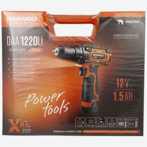 Дрель-шуруповерт аккумуляторный DAEWOO DAA1220Li