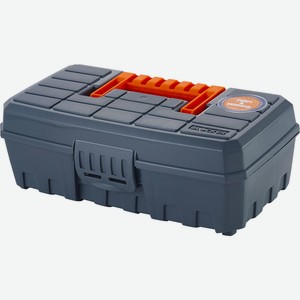 Бокс для хранения Blocker Techniker 9  серо-свинцовый/оранжевый