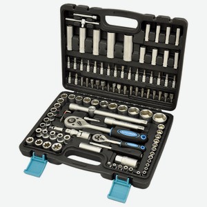 Набор инструмента 108 предм 1/2 1/4DR CrV AUTOVIRAZH AV-212108
