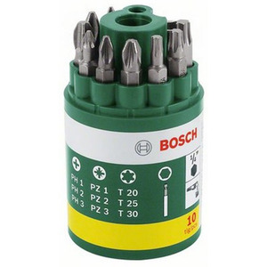 Набор сверл Набор бит 10 штук 2607019452 Bosch
