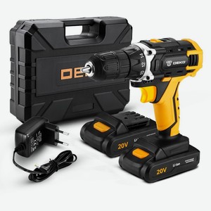 Аккумуляторная дрель-шуруповерт DKCD20FU-Li 2 0 А ч x2 0634093 Deko