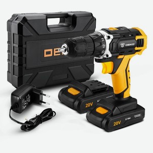 Аккумуляторная дрель-шуруповерт DKCD20FU-Li Li-Ion 1.5Ач 20В х2 0634103 Deko