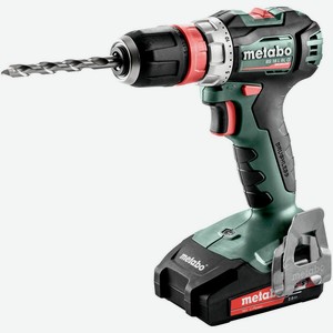 Аккумуляторная дрель-шуруповерт BS 18 L BL Q 2.0Ач кейс 60 Нм Metabo