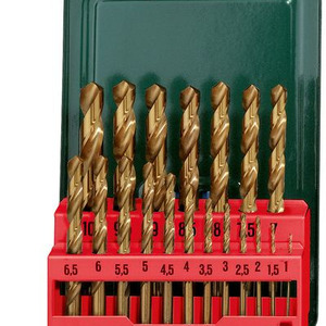 Набор сверл HSS-TiN 19 предметов 627156000 Metabo