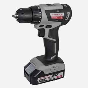 Аккумуляторная дрель-шуруповерт ДА-10/18В Li-ion 18 В 2 Ач Интерскол