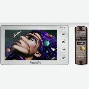 Видеодомофон KIT Space HD Белый Falcon Eye
