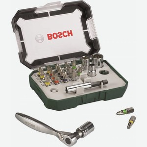 Набор бит и торцевых головок Promoline 26 предметов 2607017322 Bosch