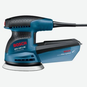 Эксцентриковая шлифмашина GEX 125 1 AE 250Вт Bosch