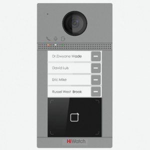 Видеопанель VDP-D4214W Flush Hikvision