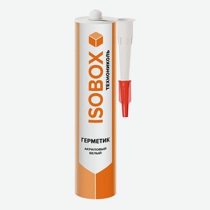 Герметик универсальный Технониколь Isobox акриловый белый 260 мл