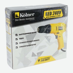Дрель-шуруповерт Kolner KED 240V сетевая
