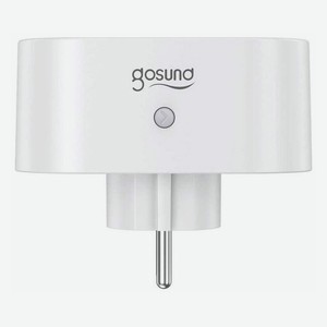 Умная розетка Gosund Smart plug 2 in 1 евро белая