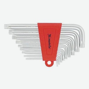 Набор имбусовых ключей Matrix Torx T10 - T50 9 шт 12305