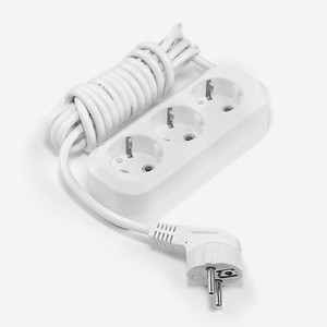 Удлинитель Smartbuy на 3 розетки, 3 м
