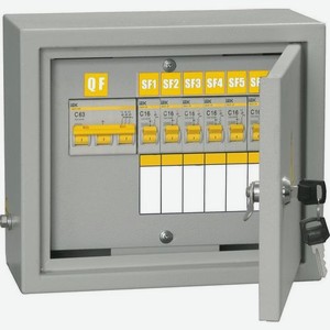 Щит распределительный IEK (MSM10-3N-06-31) ОЩВ-3-63-6-0 36 УХЛ4 навесной 310мм 120мм 265мм 63A 6мод.