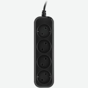 Сетевой удлинитель SunWind SW-PE41-B, 1.5м, черный