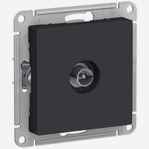Розетка телевизионная Schneider Electric AtlasDesign ATN001093, скрытая, IP20, карбон