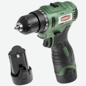 Дрель-шуруповерт Hammer ACD12BLC 2Ач, с двумя аккумуляторами