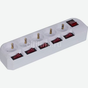 Сетевой фильтр Buro 500SH-3-SW-W, 3м, белый