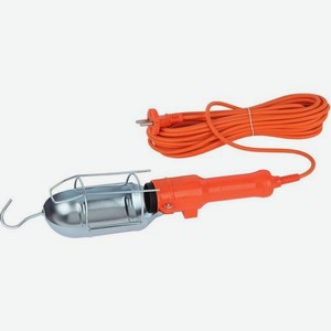 Удлинитель силовой Эра WL-5m, розеток 1шт, 2x0.5 кв.мм, 10A, 5м, ПВС, без катушки, оранжевый [б0035326]