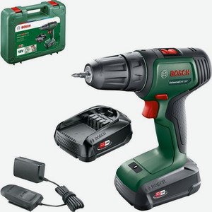 Дрель-шуруповерт Bosch Universaldrill 1.5Ач, с одним аккумулятором [06039d4005]