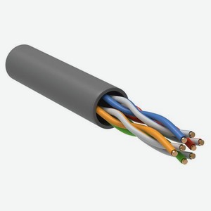 Кабель информационный ITK GENERICA, кат.5E, 305м, серый [bc1-c5e04-111-305-g]