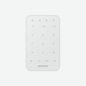Клавиатура Hikvision Ax Pro DS-PK1-E-WE белый, 1 шт.