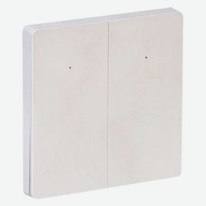 Умный выключатель IEK iTeq Smart IT-SM2NWBI-K01, двухклавишный, белый