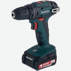 Дрель-шуруповерт METABO BS 14.4 SET 2Ач, с двумя аккумуляторами [602206880]