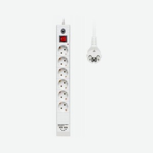 Сетевой фильтр Buro BU-SP5_USB_2A-W 5м белый
