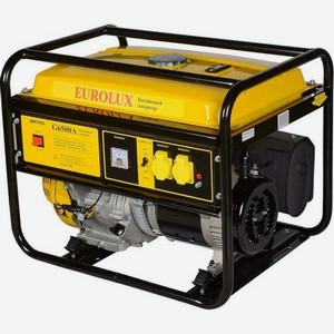 Бензиновый генератор EUROLUX G6500A, 220 В, 5.5кВт [64/1/42]