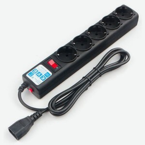 Сетевой фильтр PowerCube SPG5-В3, 3м, черный